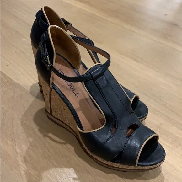 ROSEGOLD wedges - size 37.5 - Picture 1 of 8